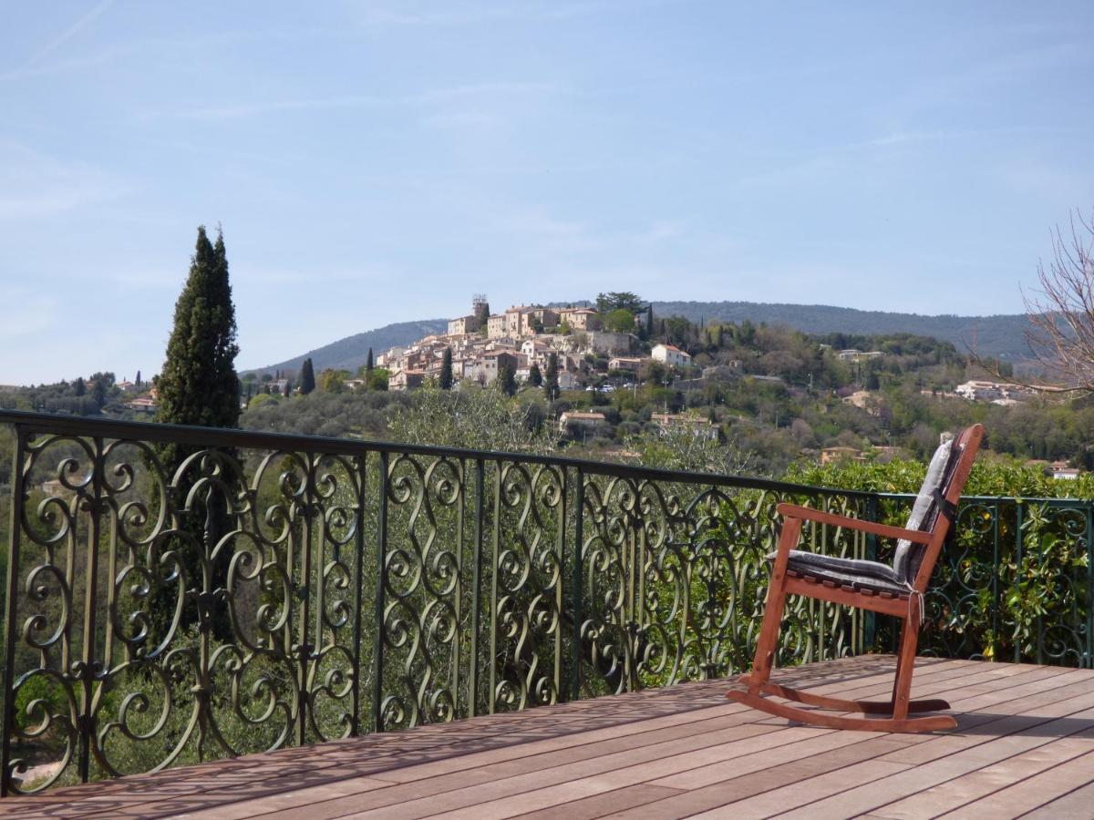 Apartment Cezanne With Heated Pool And Private Garden Chateauneuf-Grasse Экстерьер фото